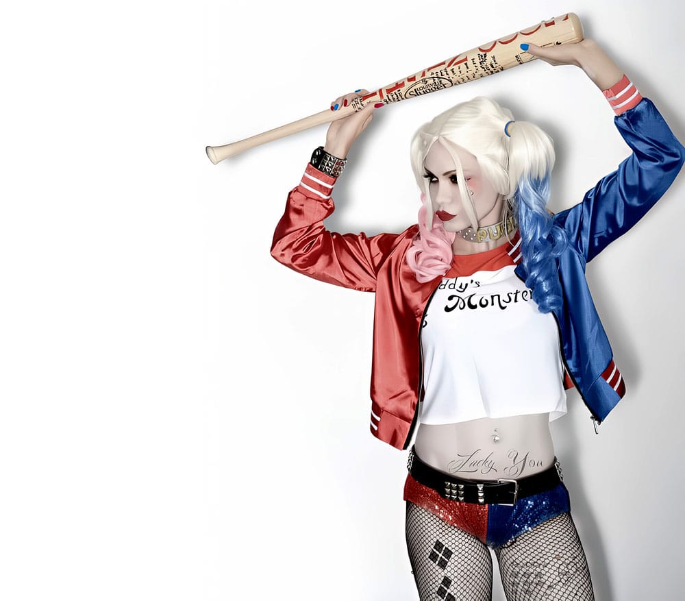 anastasia-andreani-harley-quinn-makeup-look