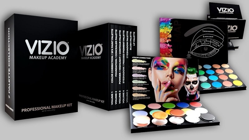 Vizio Makeup Academy makeup kit 2023