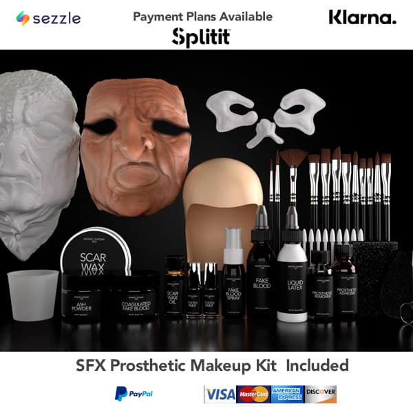 sfx-prosthetic makeup kit included