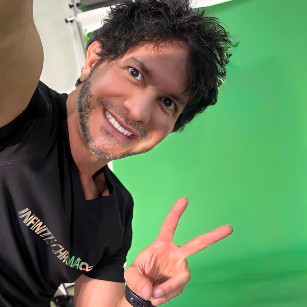 Alfredo Andreani at Vizio Makeup Academy Headquarters